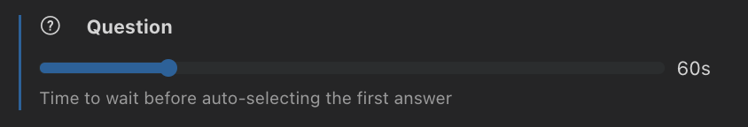 后续问题操作设置与超时滑块